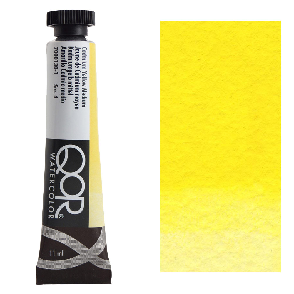 QoR Modern Watercolor 11ml Cadmium Yellow Medium