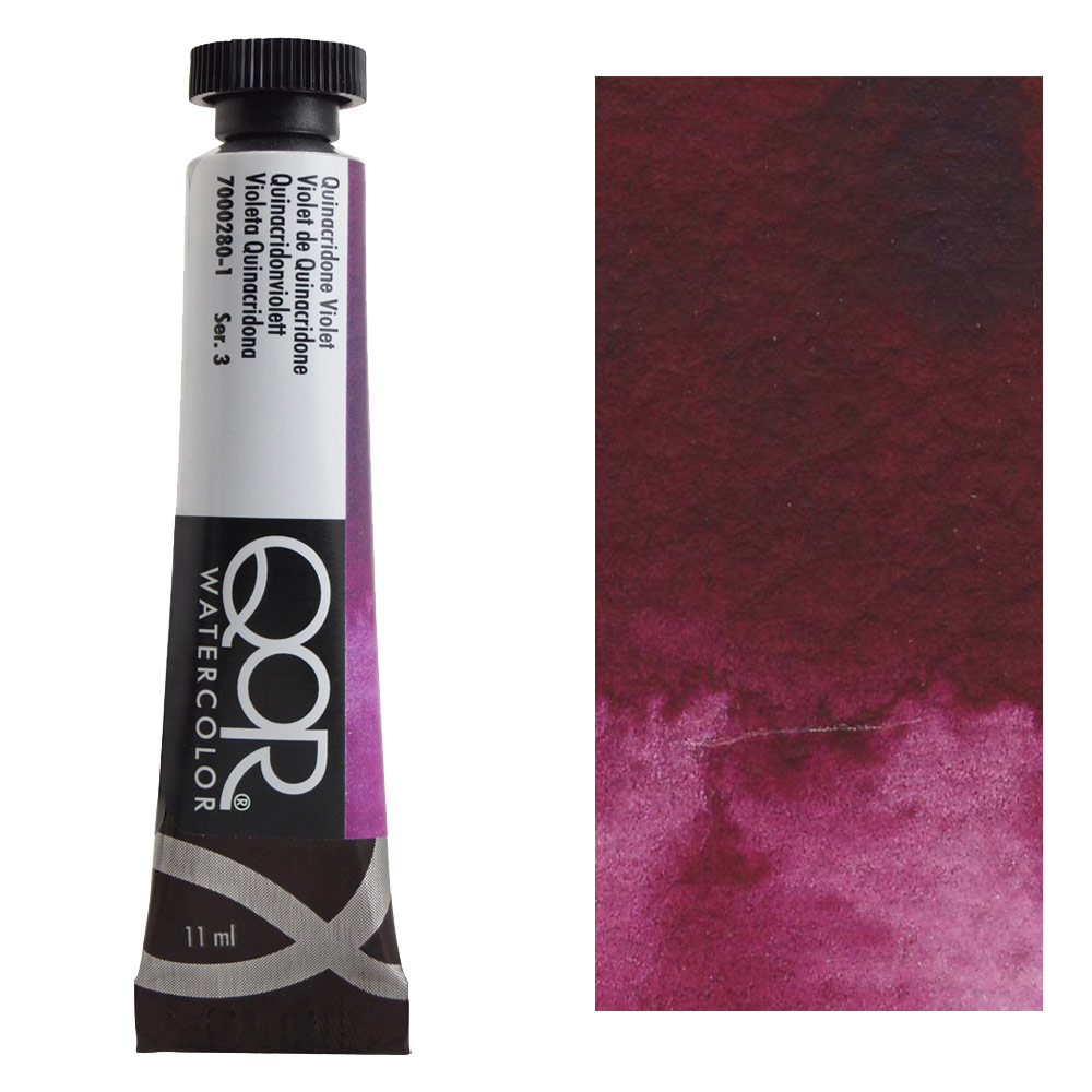 QoR Modern Watercolor 11ml Quinacridone Violet