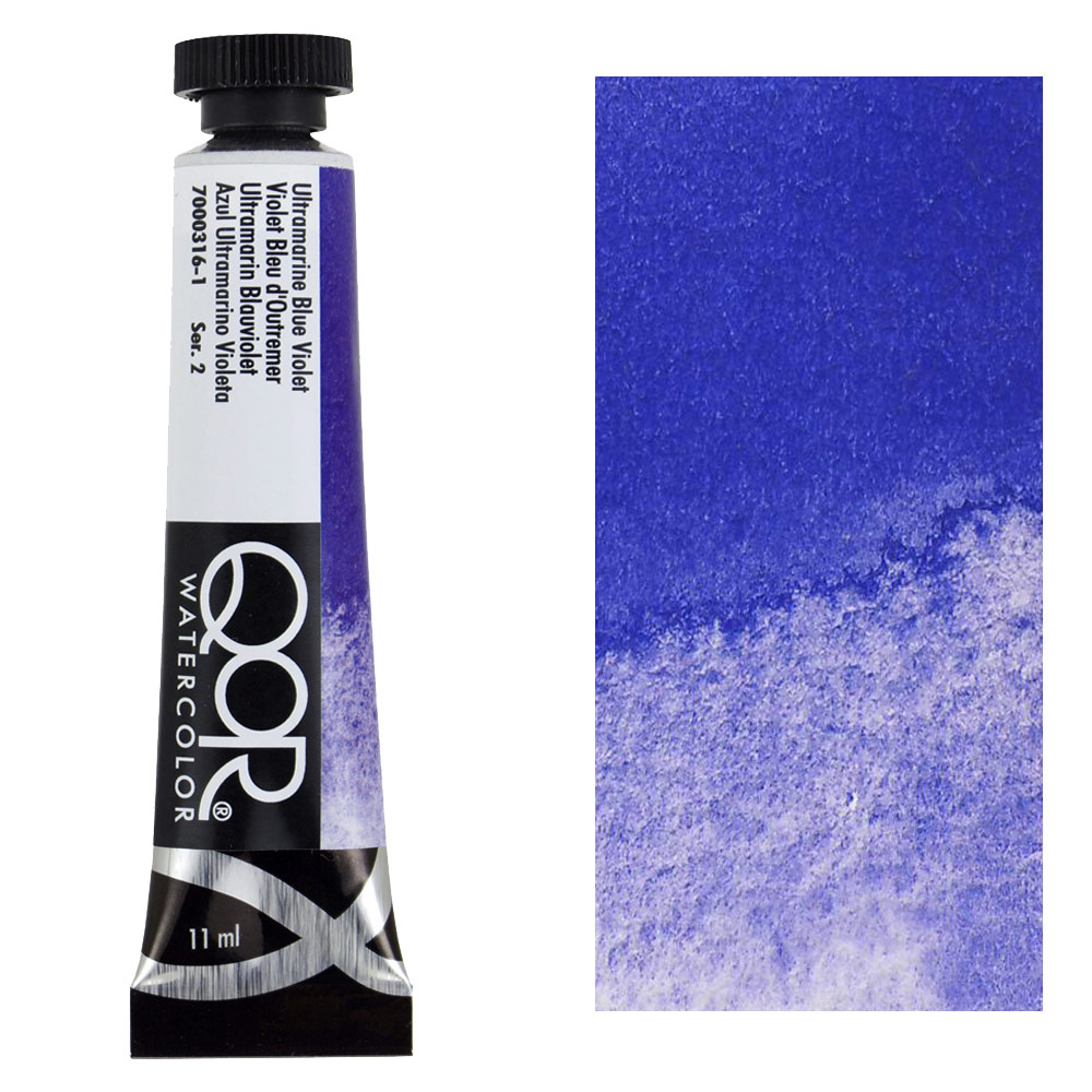 QoR Modern Watercolor 11ml Ultramarine Blue Violet