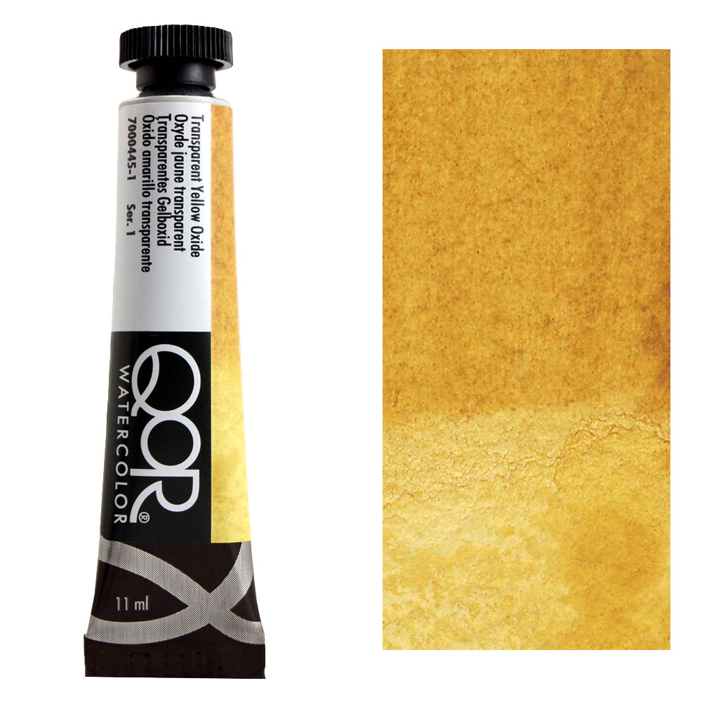 QoR Modern Watercolor 11ml Transparent Yellow Oxide