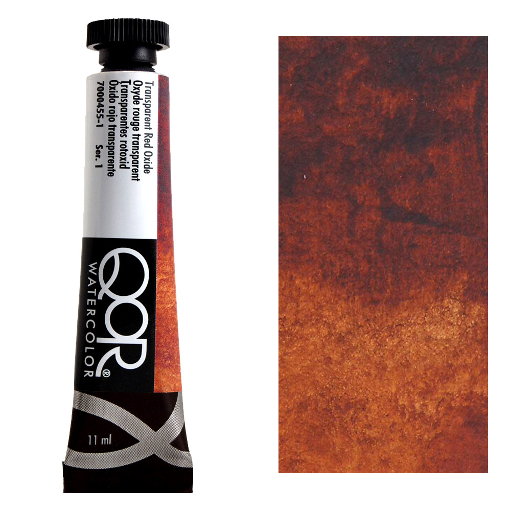 QoR Modern Watercolor 11ml Transparent Red Oxide