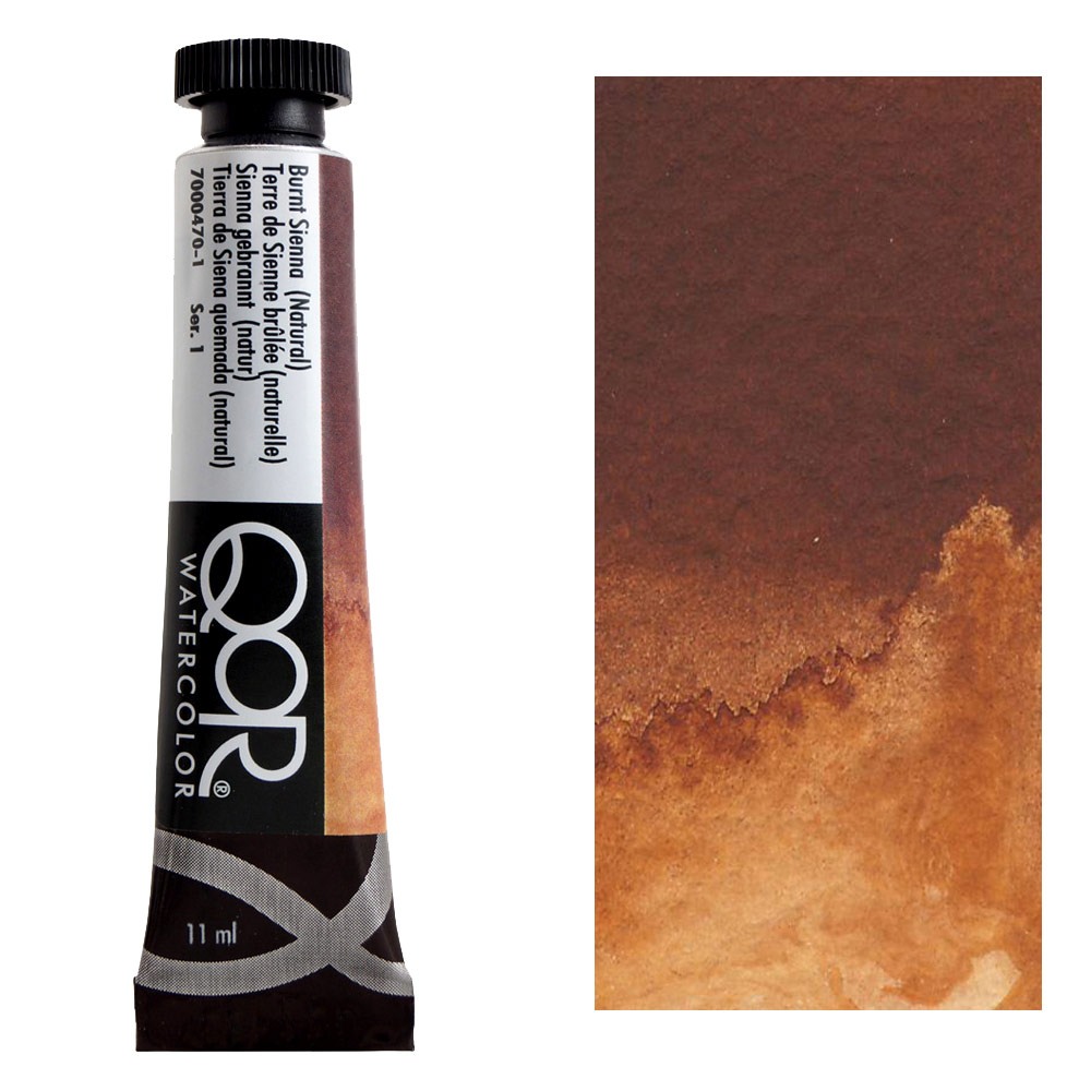 QoR Modern Watercolor 11ml Burnt Sienna (Natural)