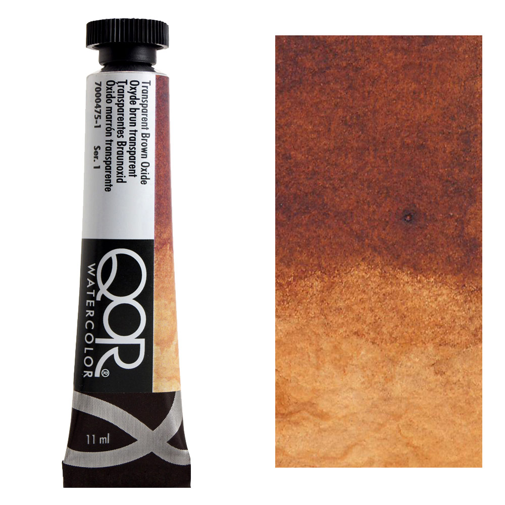 Qor Watercolor - Transparent Brown Oxide 11 ml