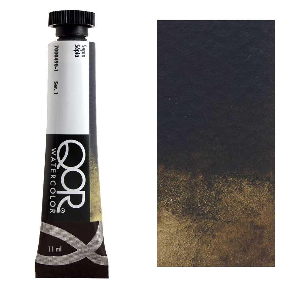 QoR Modern Watercolor 11ml Sepia