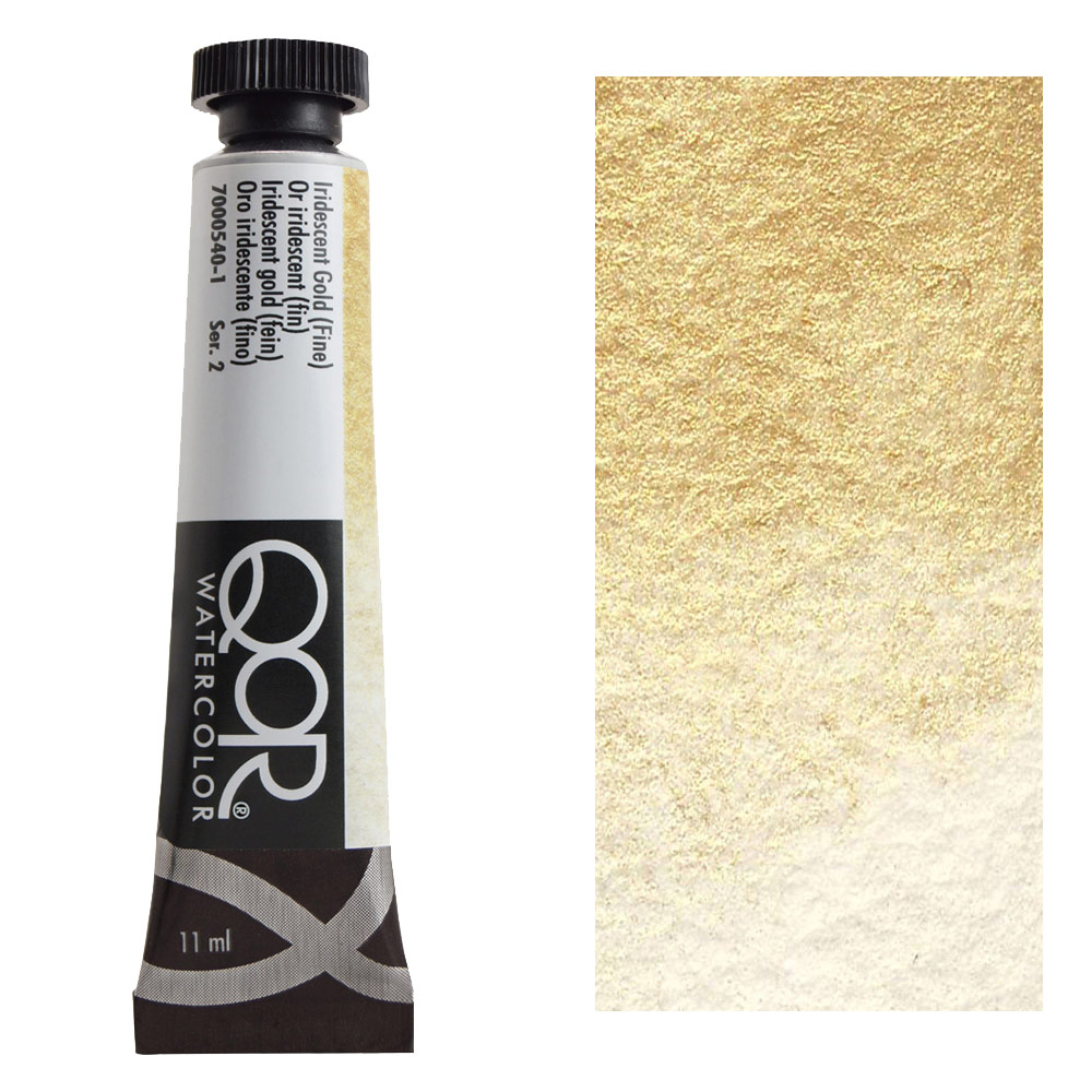 QoR Modern Watercolor 11ml Iridescent Gold (Fine)