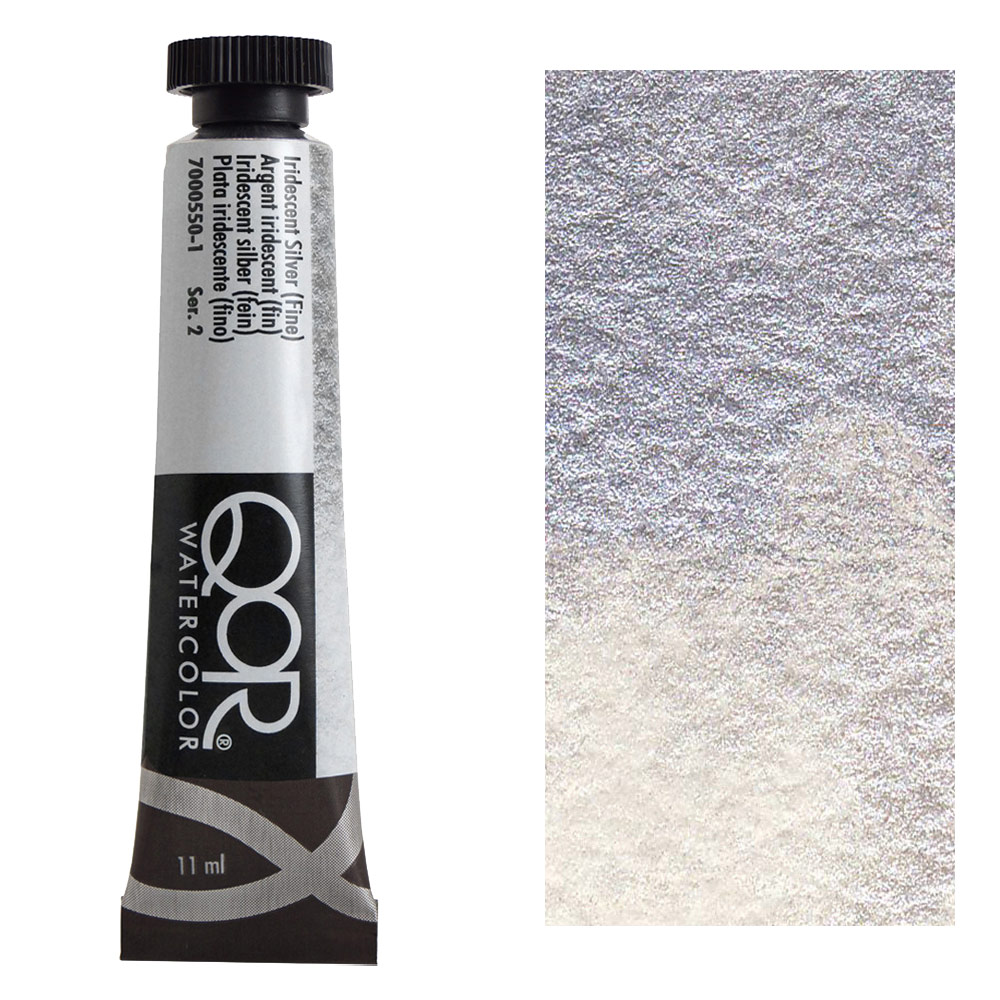 QoR Modern Watercolor 11ml Iridescent Silver (Fine)