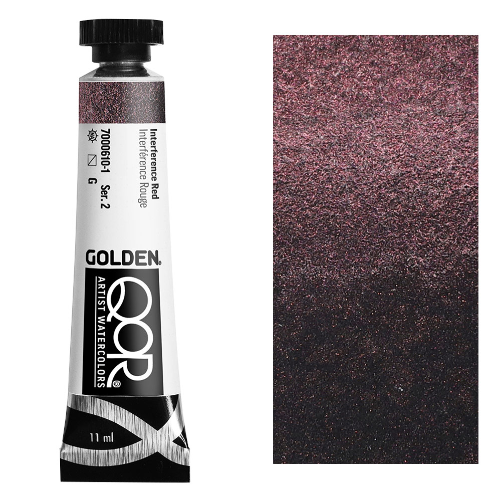 QoR Modern Watercolor 11ml Interference Red