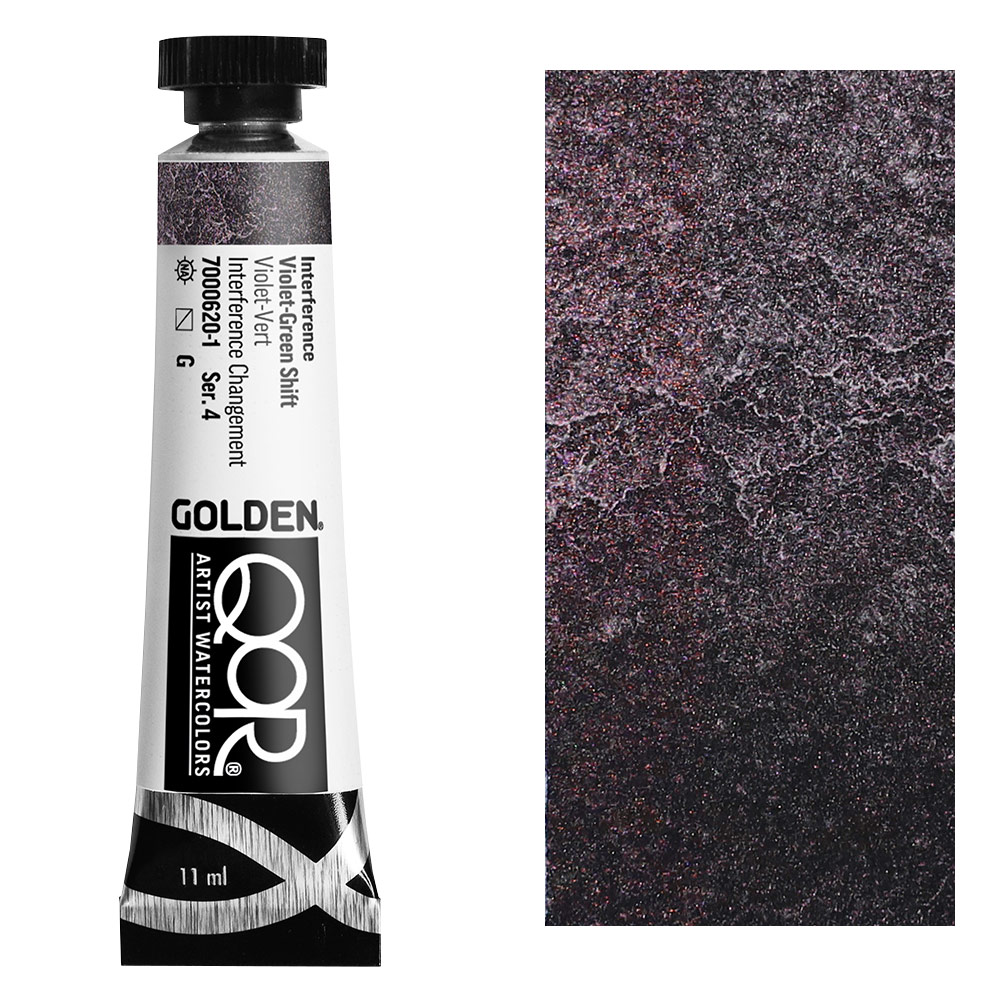 QoR Modern Watercolor 11ml Interference Violet-Green Shift