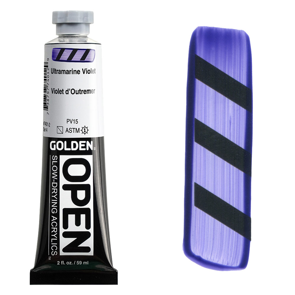 Golden OPEN Slow-Drying Acrylics 2oz Ultramarine Violet