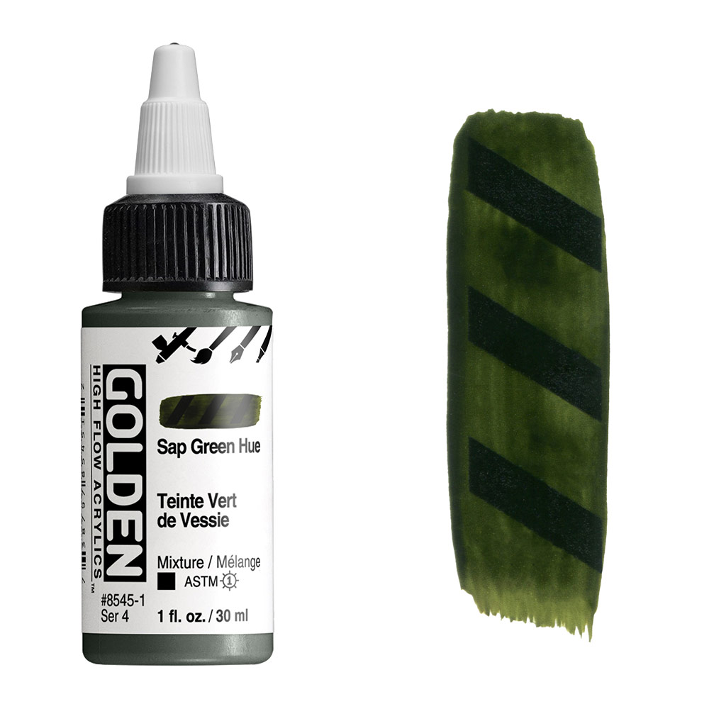Golden High Flow Acrylics 1oz Sap Green Hue