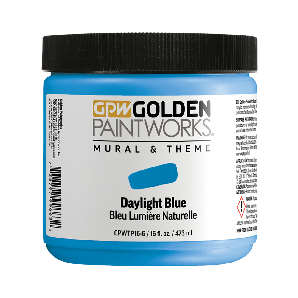 Golden Paintworks Mural & Theme Paint 16oz Daylight Blue