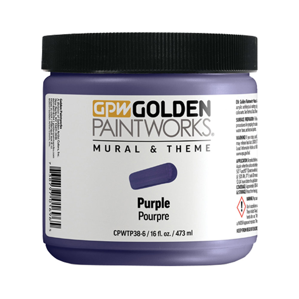 Golden Paintworks Mural & Theme Paint 16 oz Purple