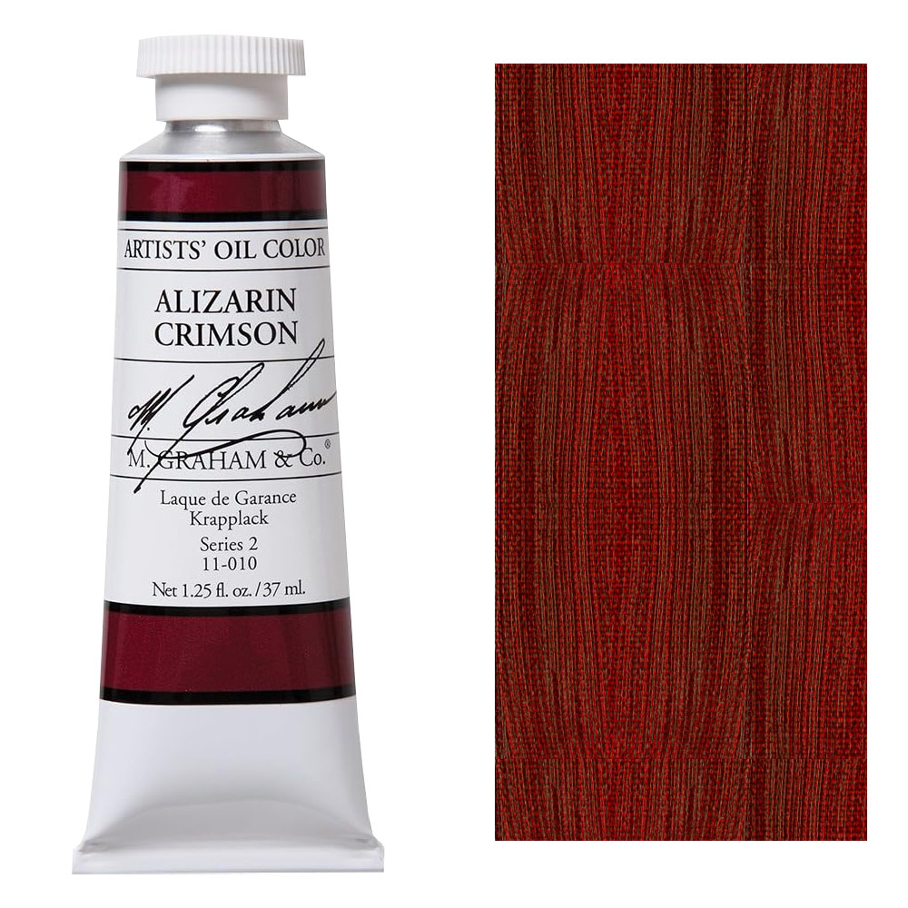 M. Graham Artists' Oil Color 37ml Alizarin Crimson