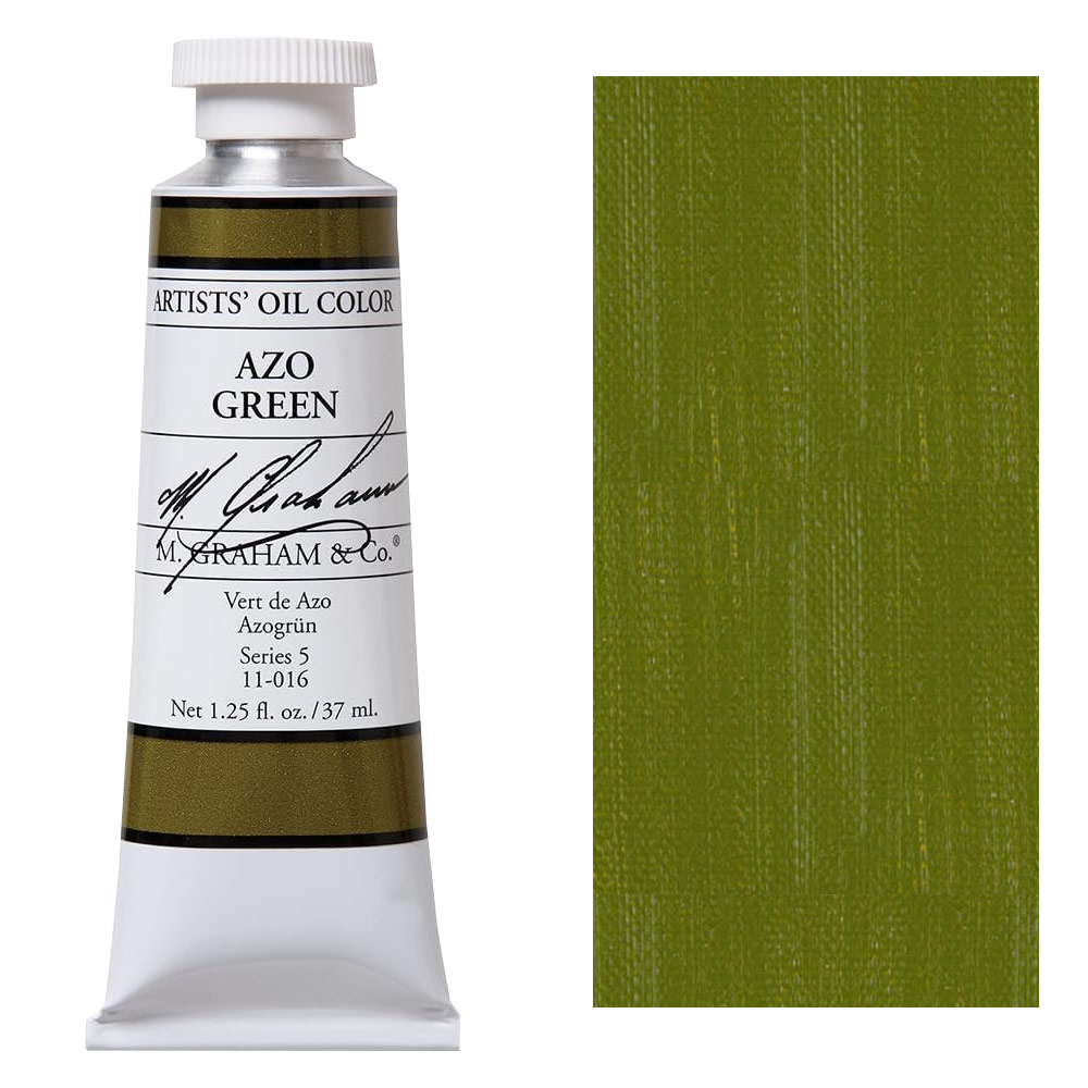 M. Graham Artists' Oil Color 37ml Azo Green