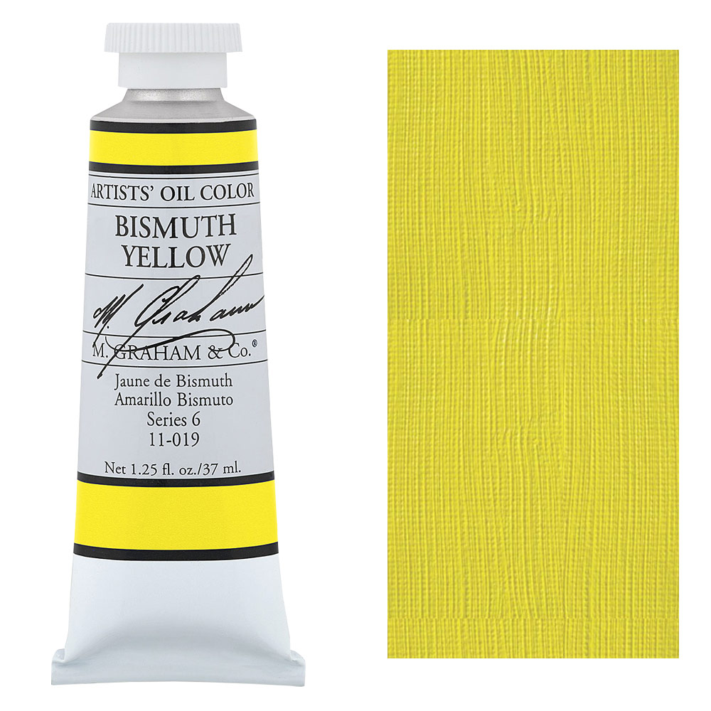 M. Graham Artists' Oil Color 37ml Bismuth Yellow