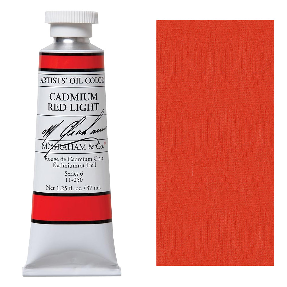 M. Graham Artists' Oil Color 37ml Cadmium Red Light