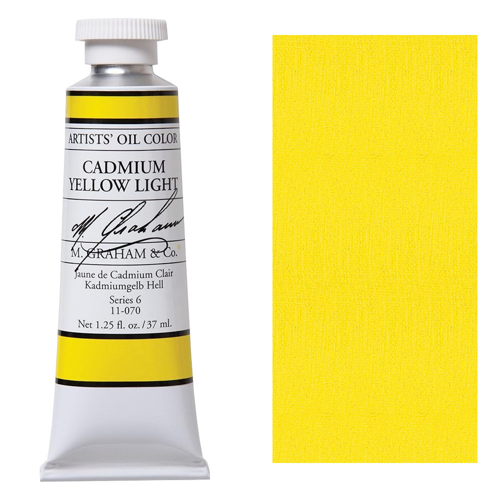M. Graham Artists' Oil Color 37ml Cadmium Yellow Light