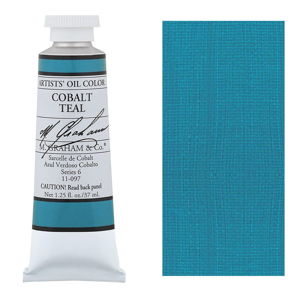 M. Graham Artists' Oil Color 37ml Cobalt Teal