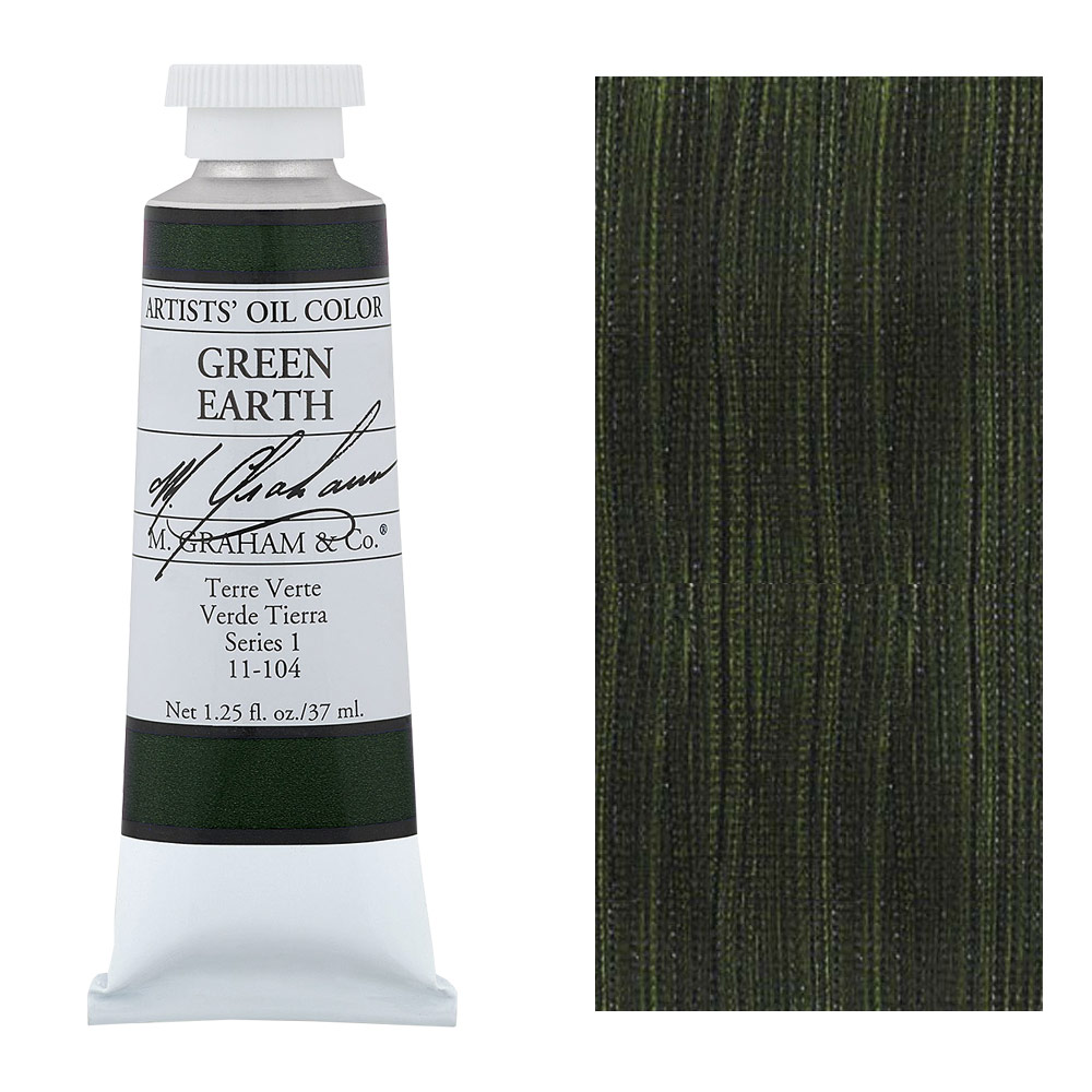 M. Graham Artists' Oil Color 37ml Green Earth