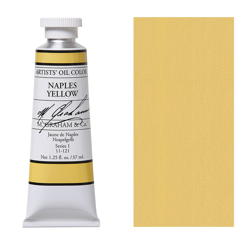 M. Graham Artists' Oil Color 37ml Naples Yellow