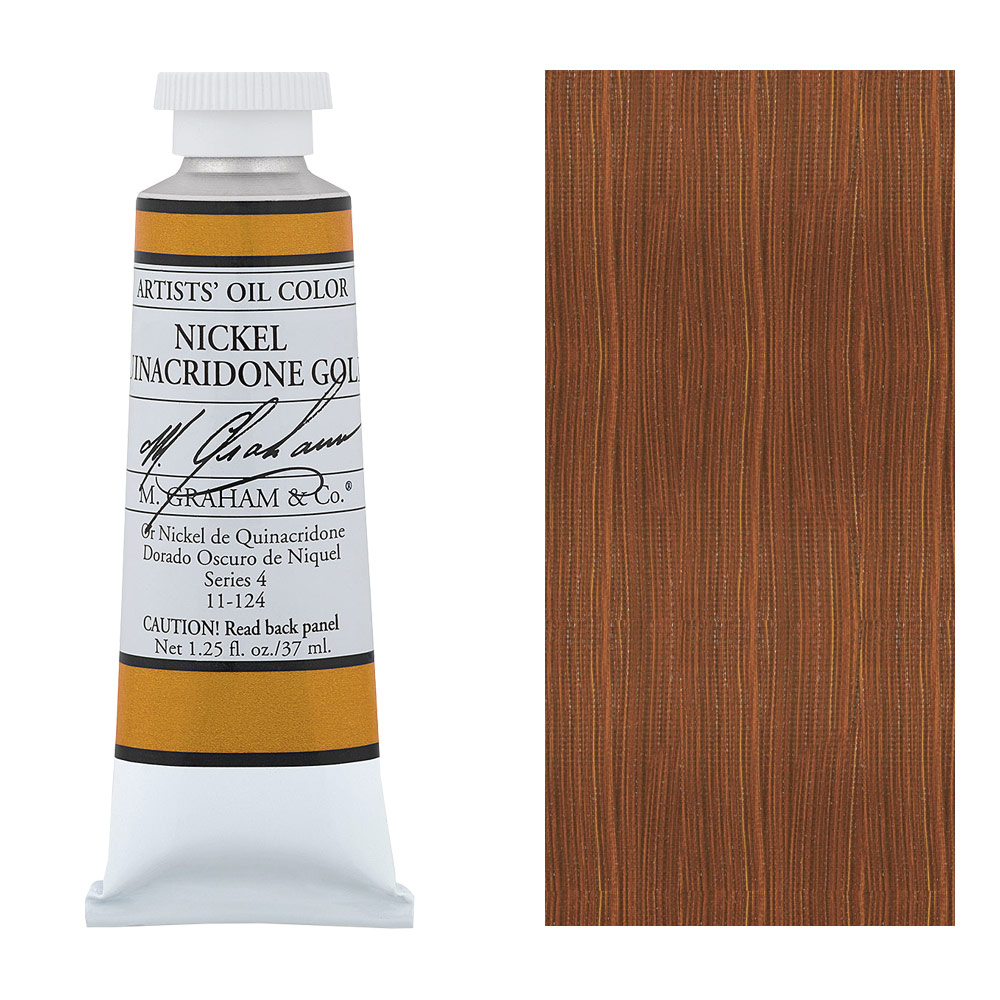 M. Graham Artists' Oil Color 37ml Nickel Quinacridone