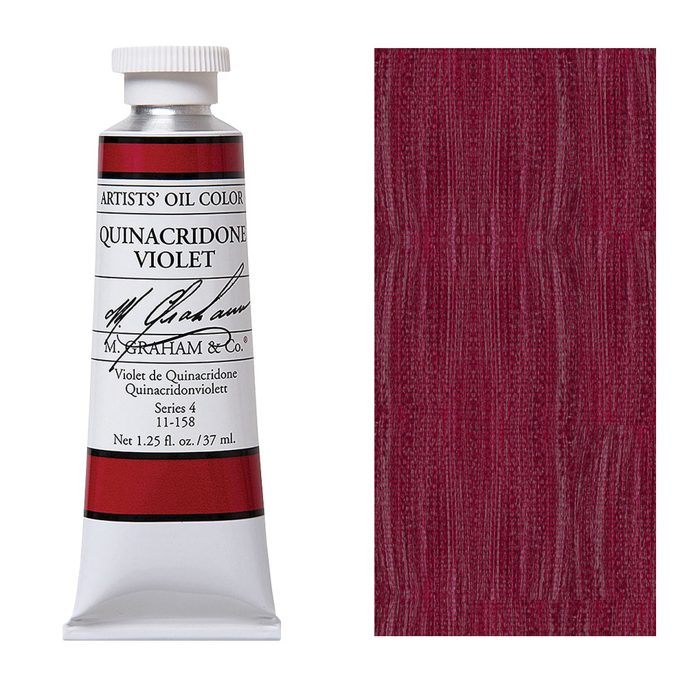 M. Graham Artists' Oil Color 37ml Quinacridone Violet