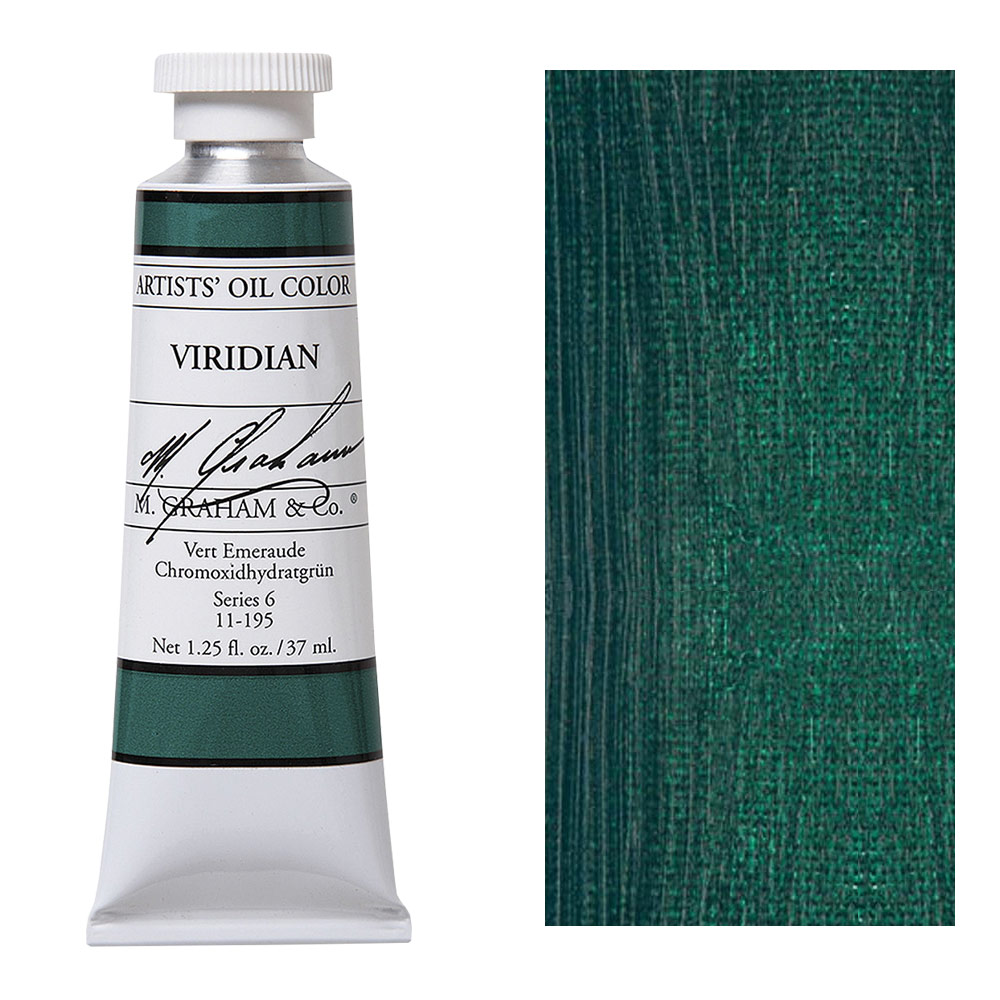 M. Graham Artists' Oil Color 37ml Viridian