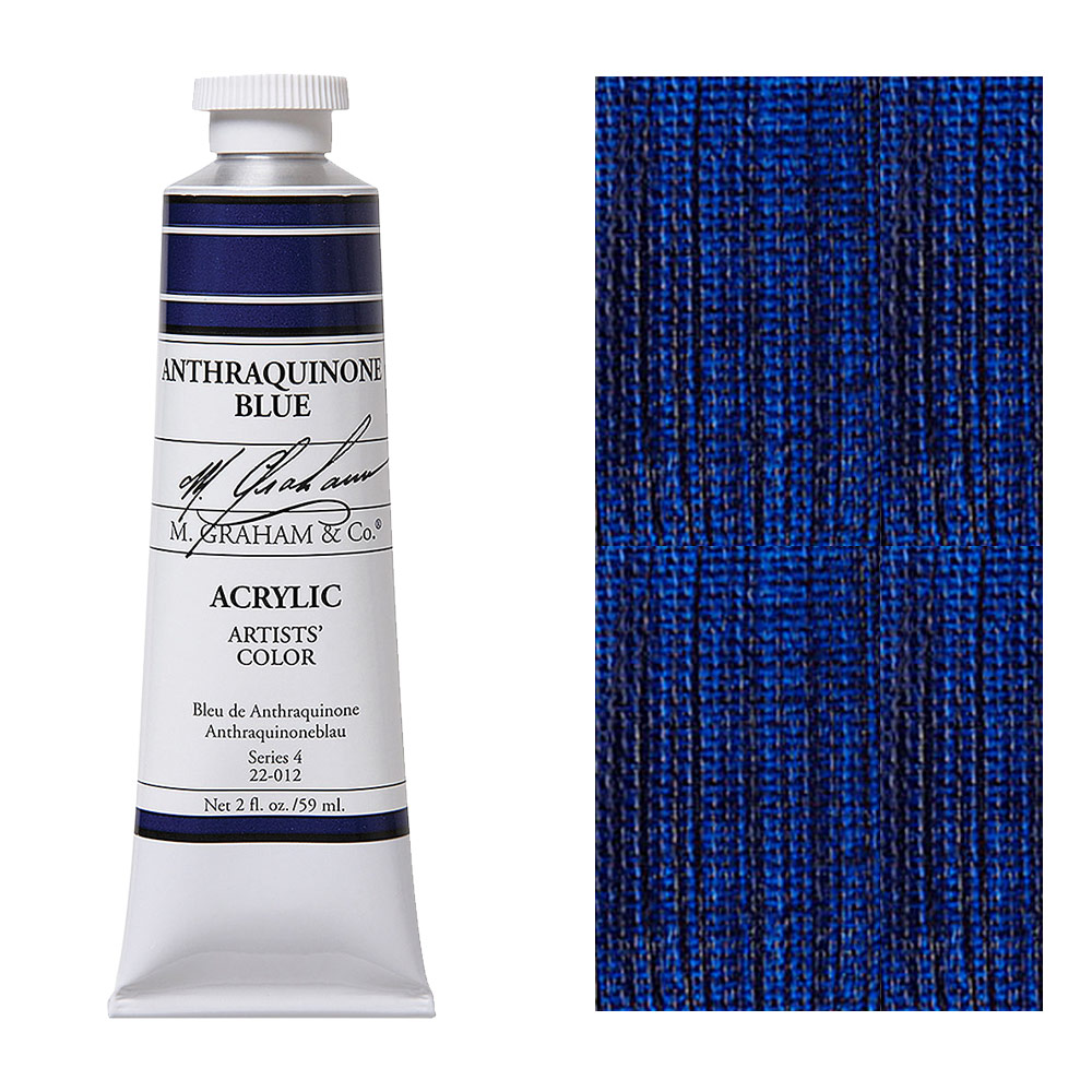 M. Graham Acrylic Artists' Color 59ml  Anthraquinone Blue