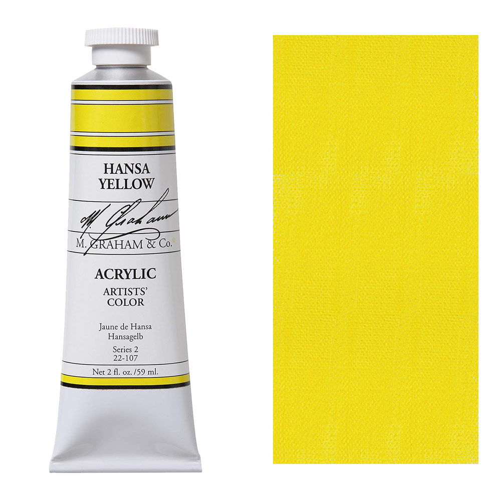 M. Graham Acrylic Artists' Color 59ml Hansa Yellow
