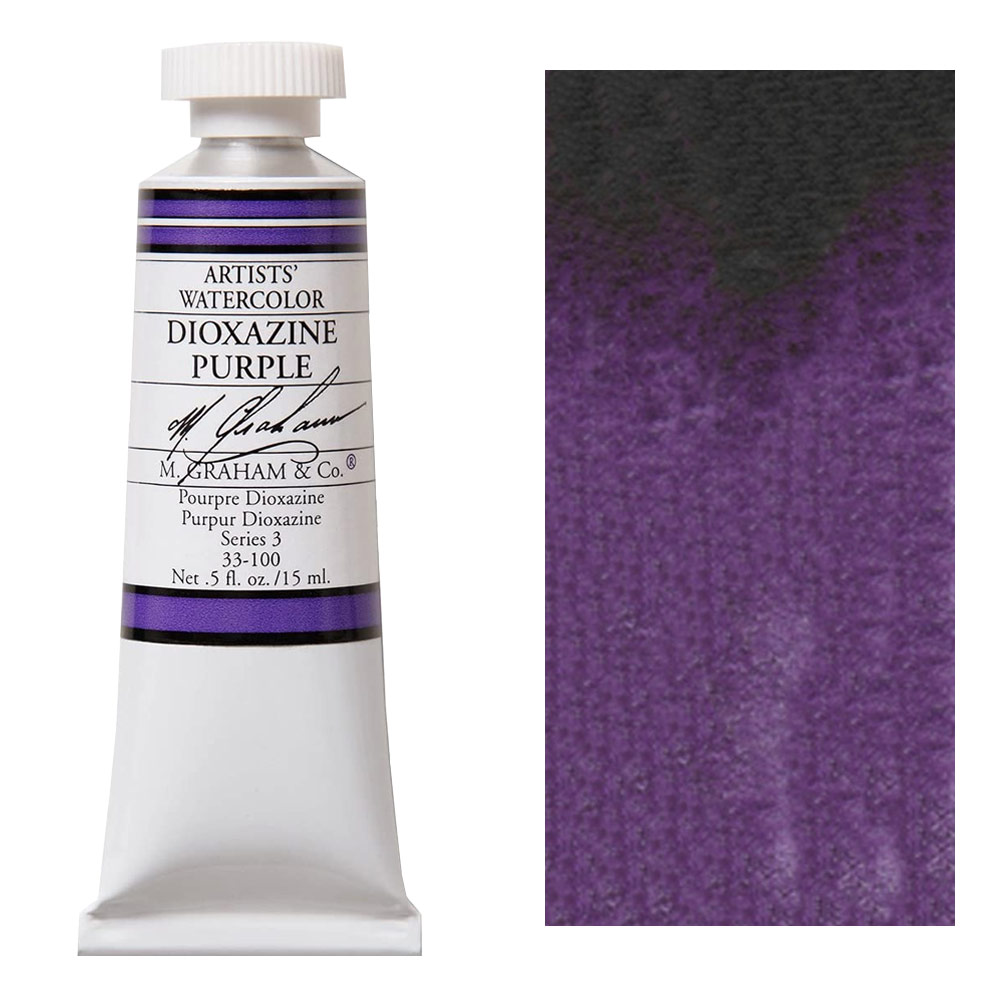 dioxazine purple watercolor