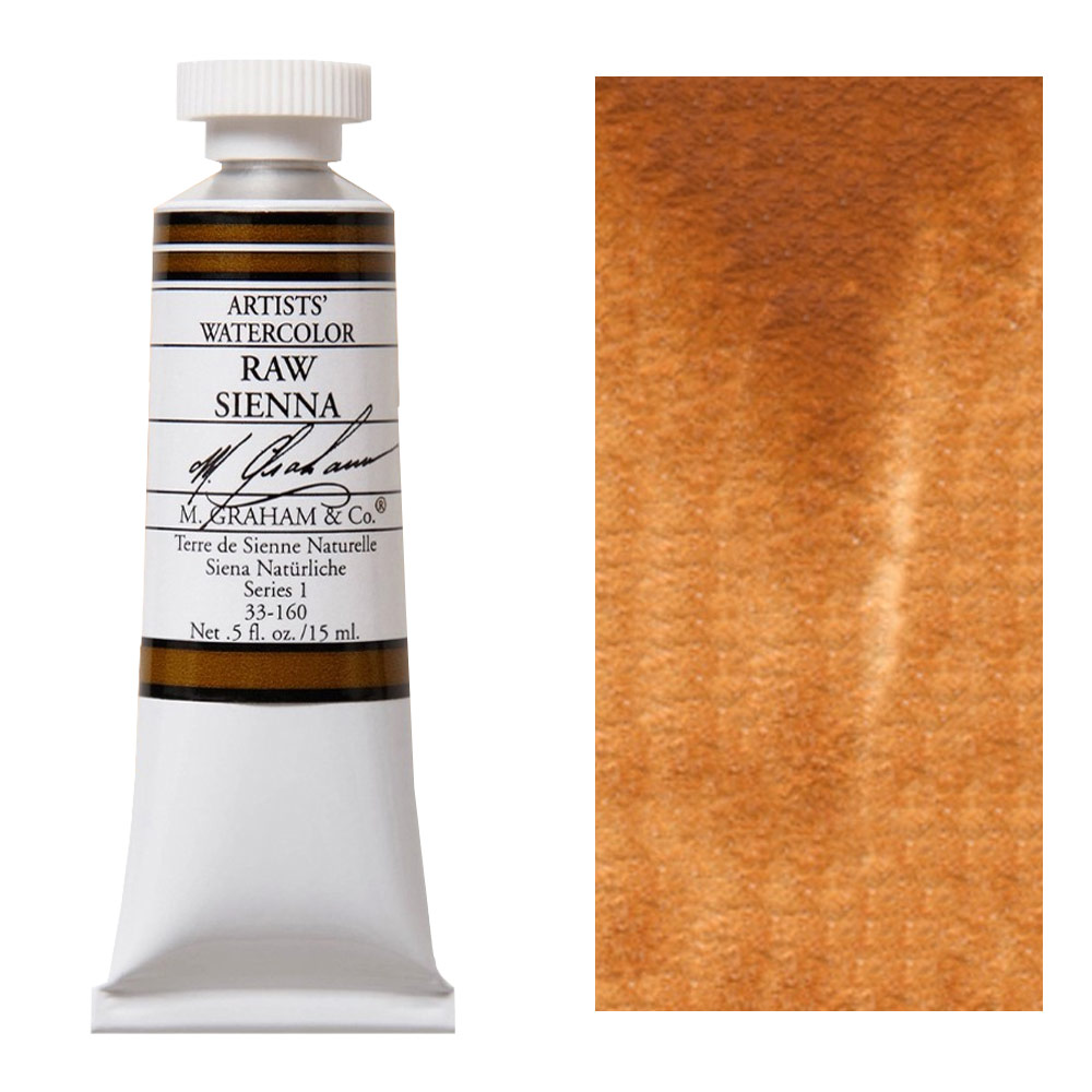 M. Graham Artists' Watercolor 15ml Raw Sienna