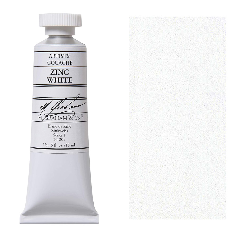 M. Graham Artists' Gouache 15ml Zinc White