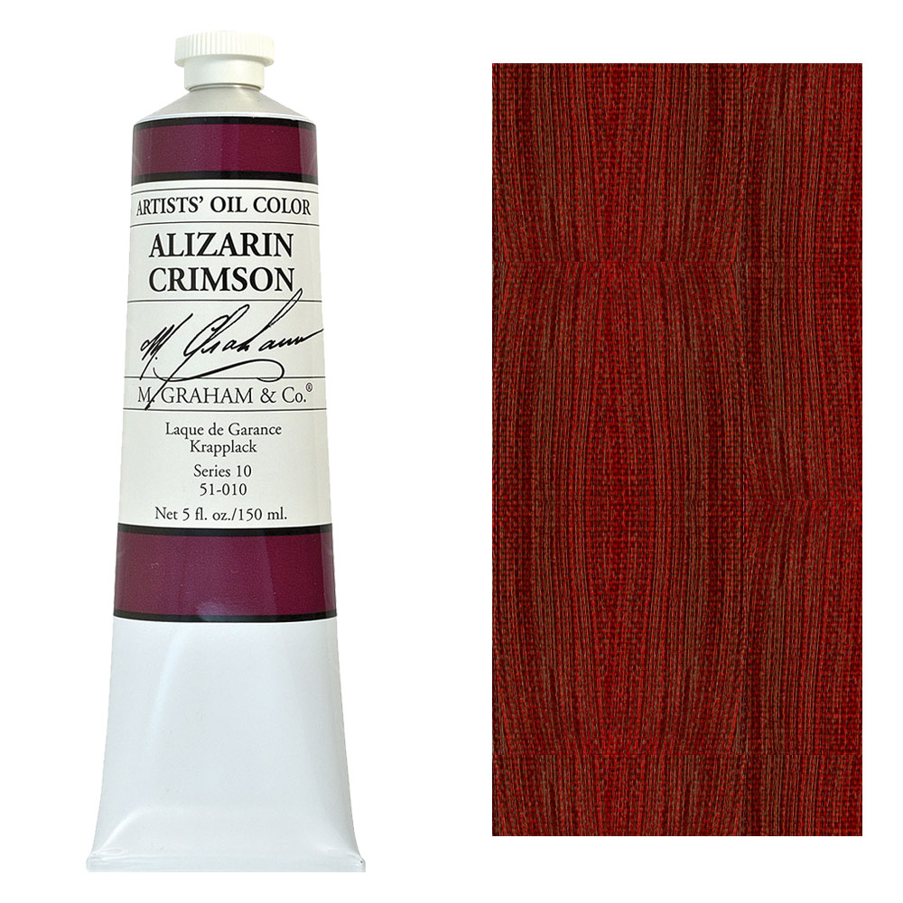 Graham Artists' Oil Color 150ml - Alizarin Crimson