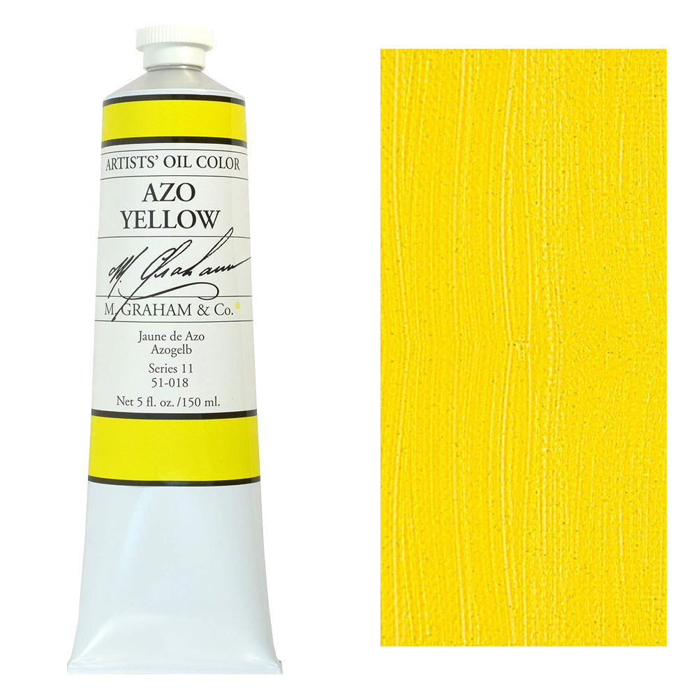 Graham Artists' Oil Color 150ml - Azo Yellow
