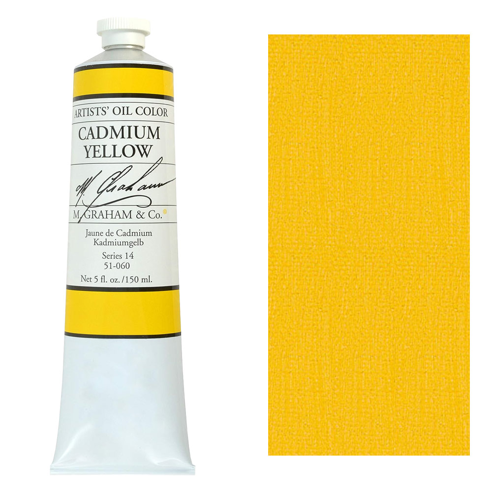 Graham Artists' Oil Color 150ml - Cadmium Yellow