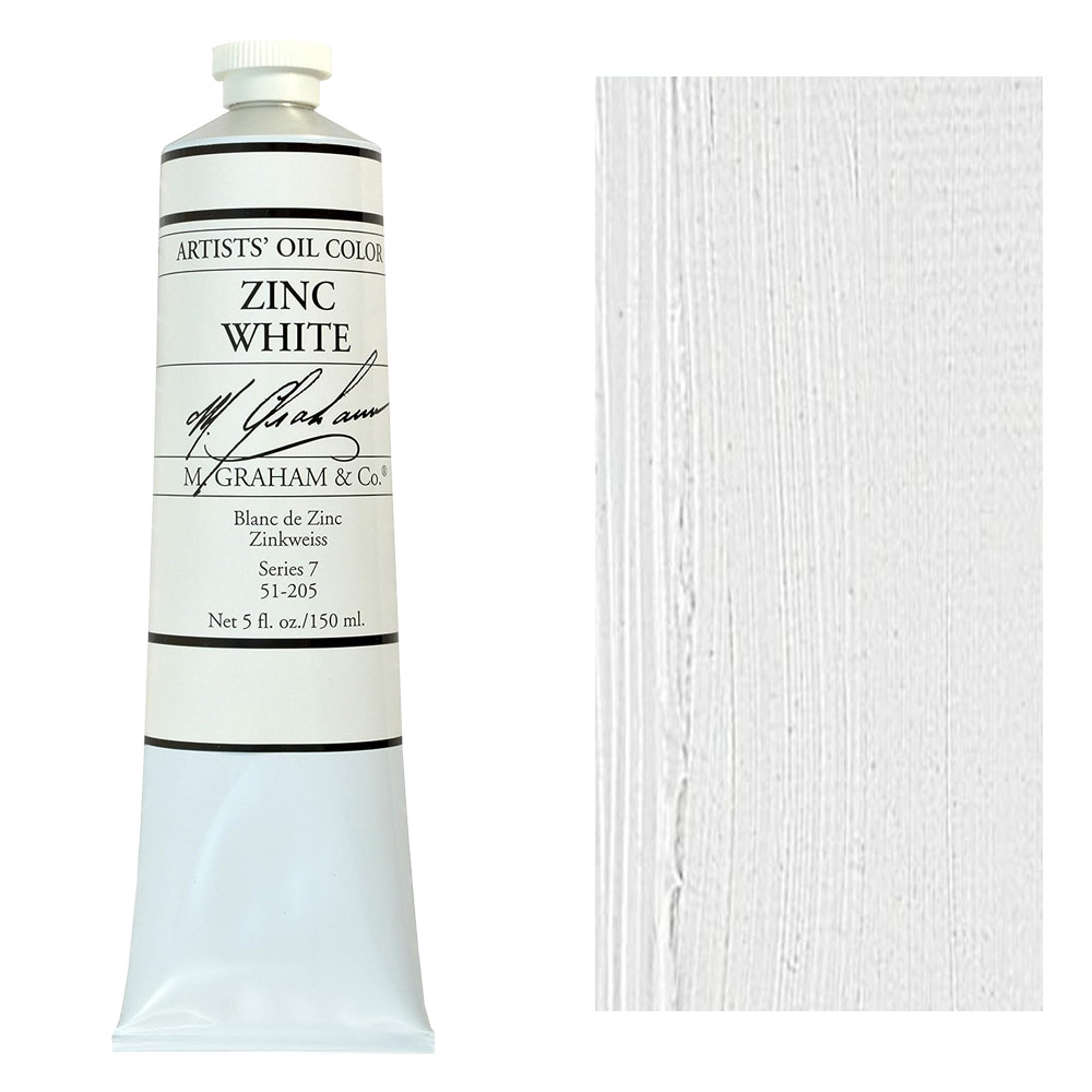Graham Artists' Oil Color 150ml - Zinc White