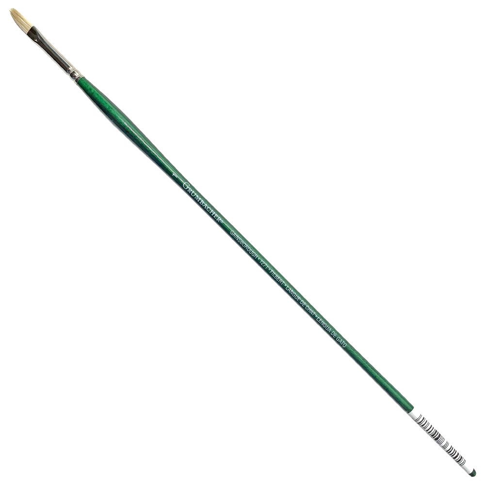 Grumbacher Gainsborough Hog Bristle Brush Series 1271 Filbert #1