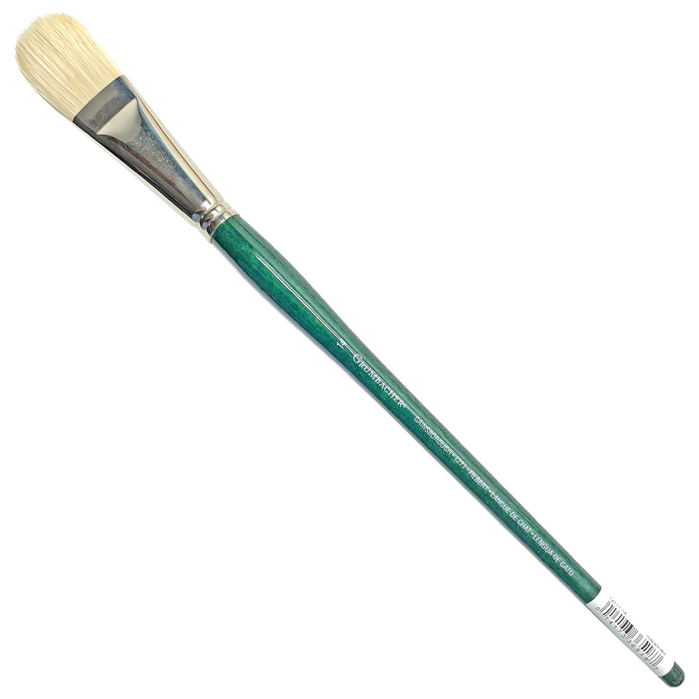 Grumbacher Gainsborough Hog Bristle Brush Series 1271 Filbert #14