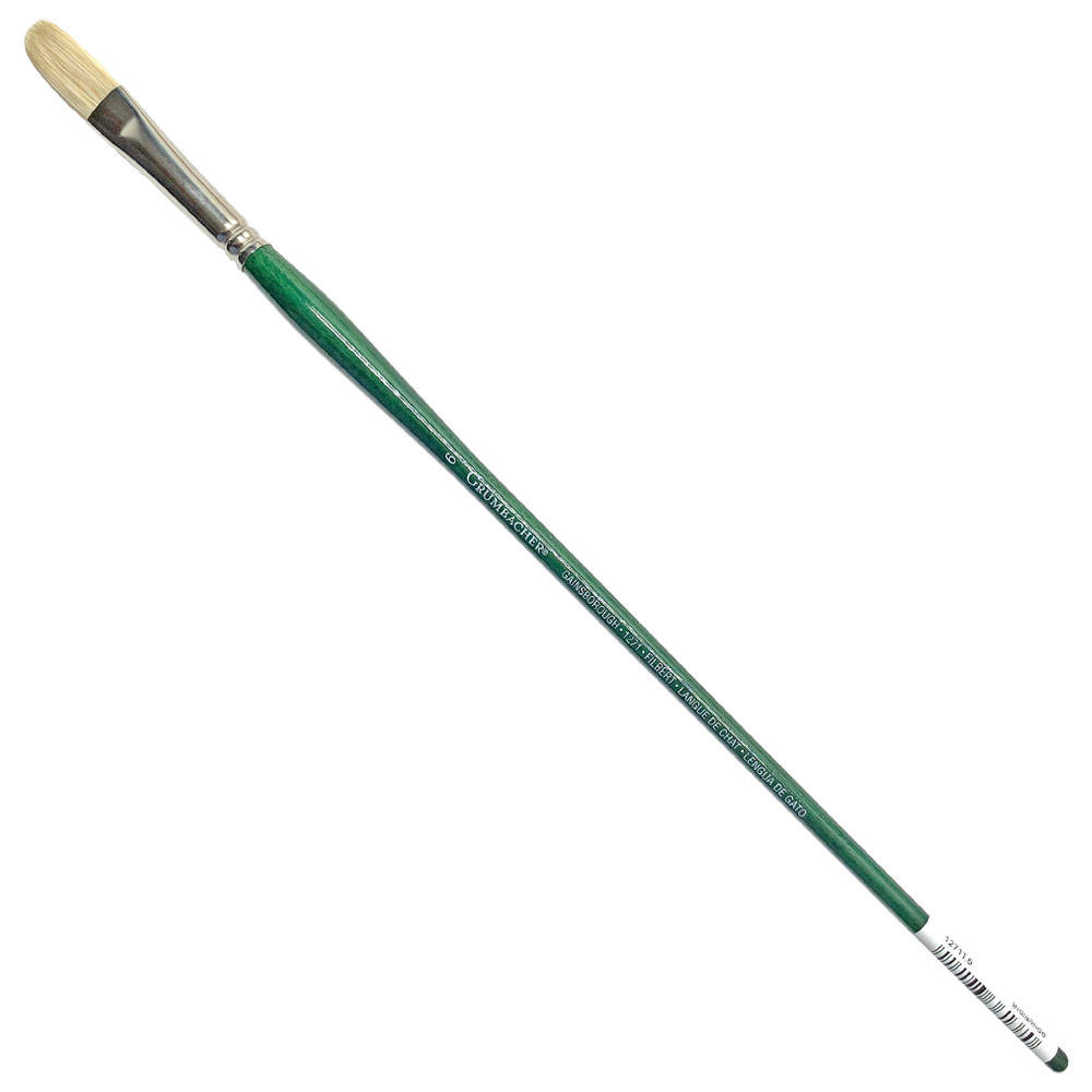 Grumbacher Gainsborough Hog Bristle Brush Series 1271 Filbert #6