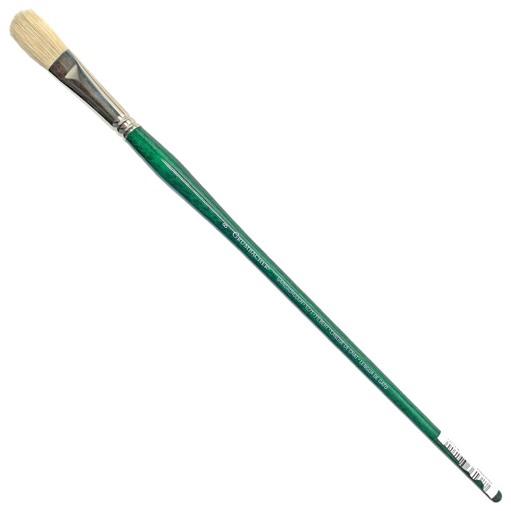 Grumbacher Gainsborough Hog Bristle Brush Series 1271 Filbert #8