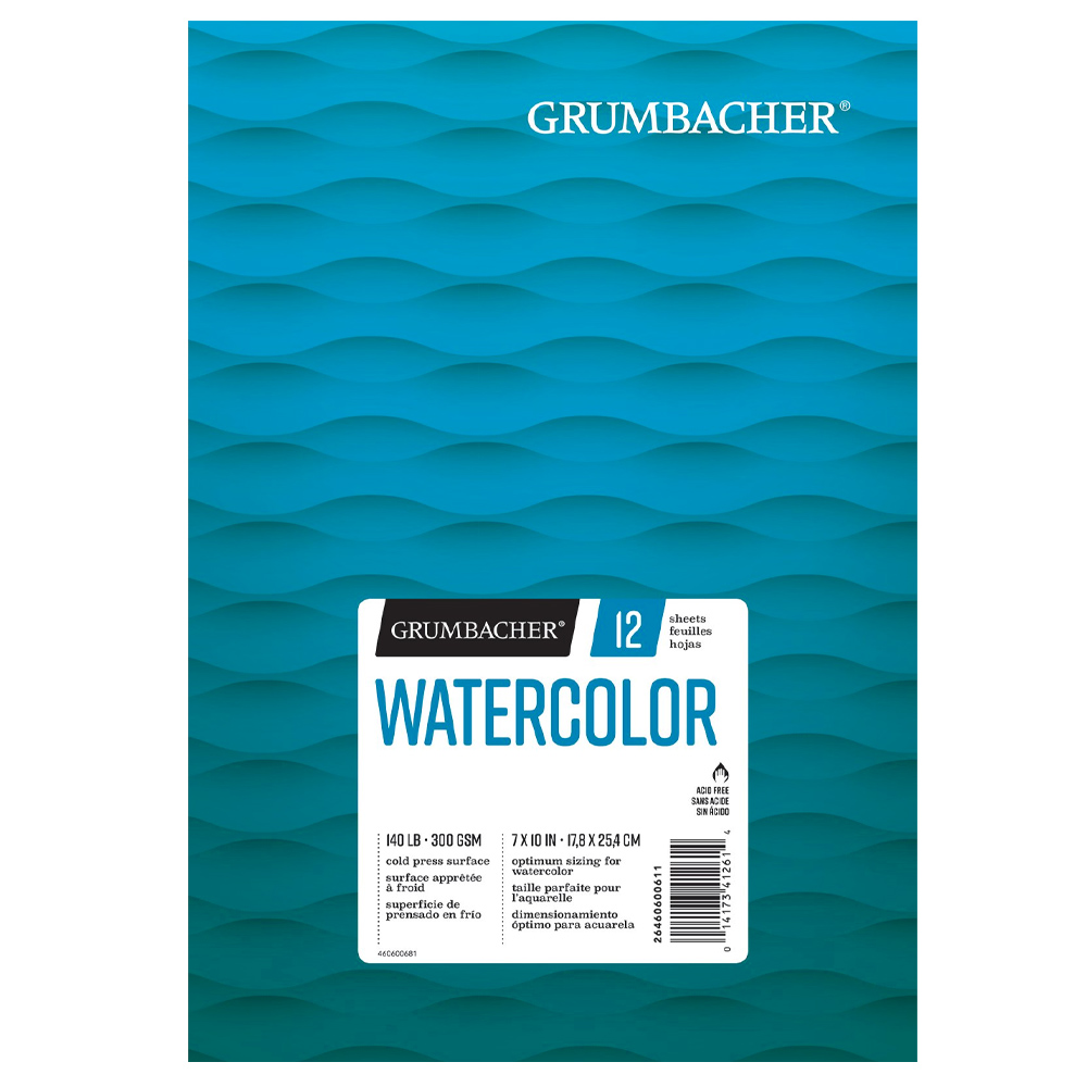 Grumbacher Watercolor Pad 7x10