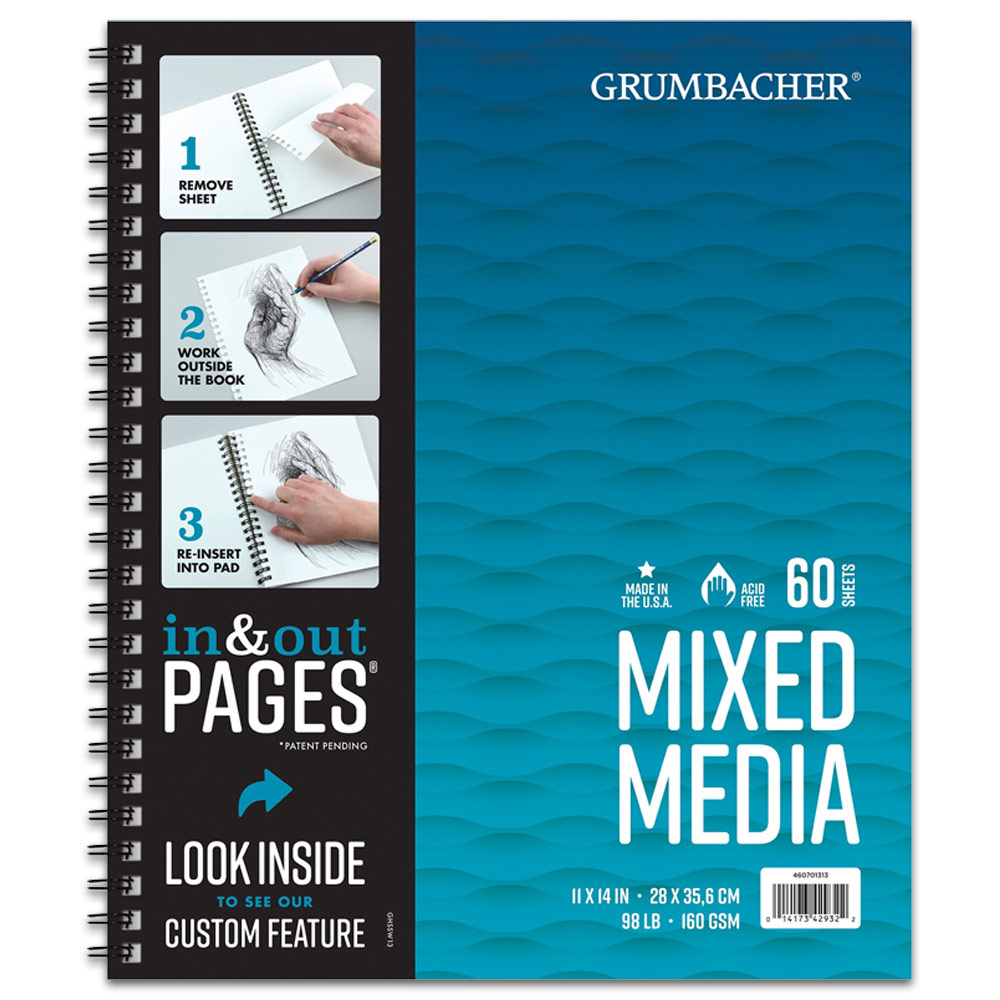 GRUM MX MEDIA IN&OUT 11x14 60sh