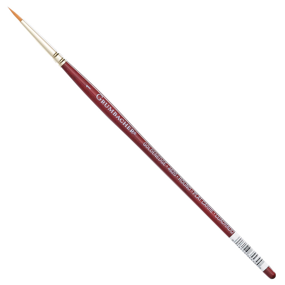 Grumbacher Goldenedge Talkon Watercolor Brush Series 4620 Round #1