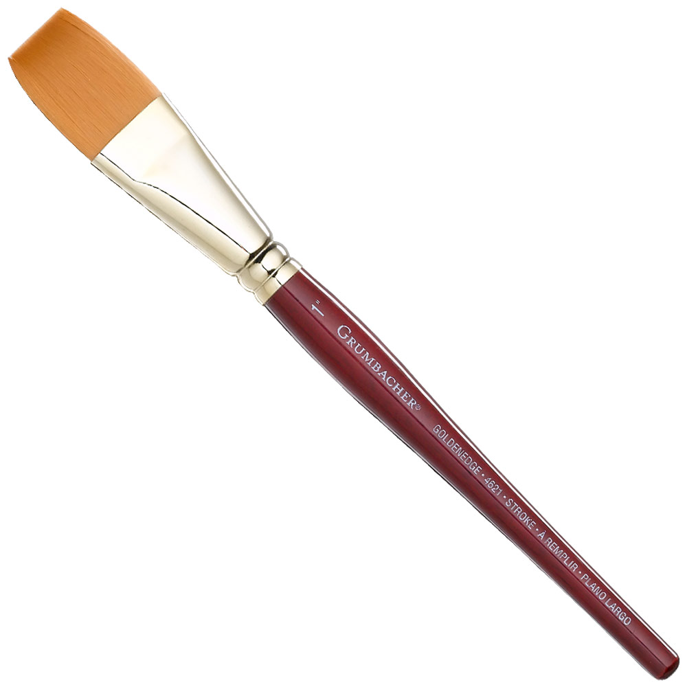 Grumbacher Goldenedge Talkon Watercolor Brush Series 4620 Stroke 1"