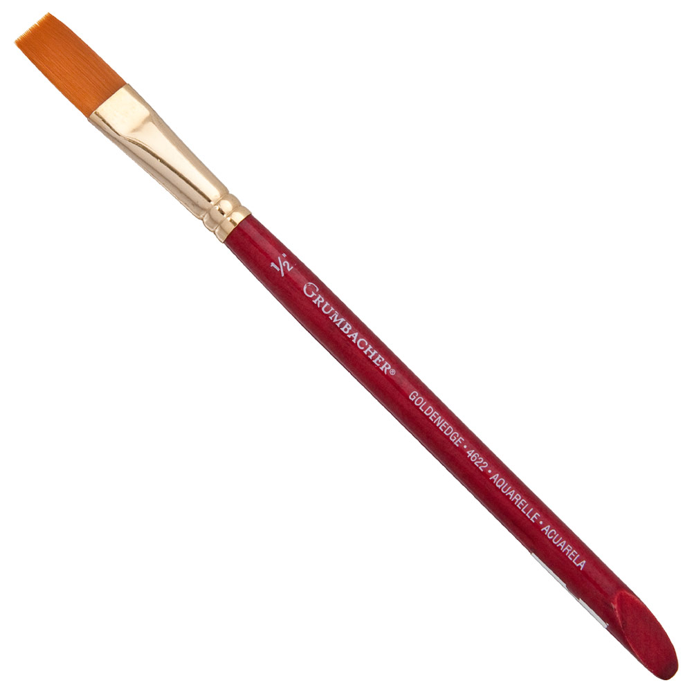 Grumbacher Goldenedge Talkon Watercolor Brush Series 4620 Aquarelle 1/2"