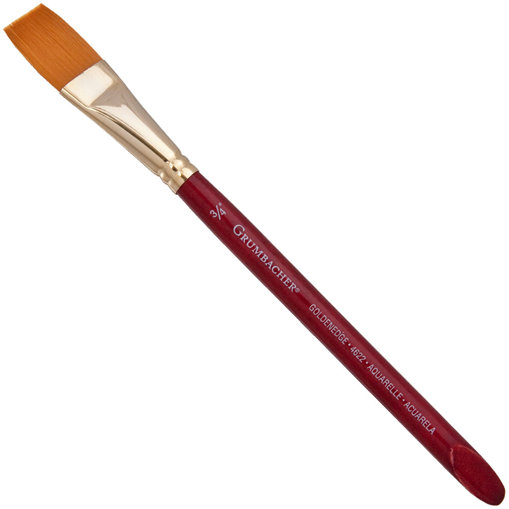 Grumbacher Goldenedge Talkon Watercolor Brush Series 4620 Aquarelle 3/4"