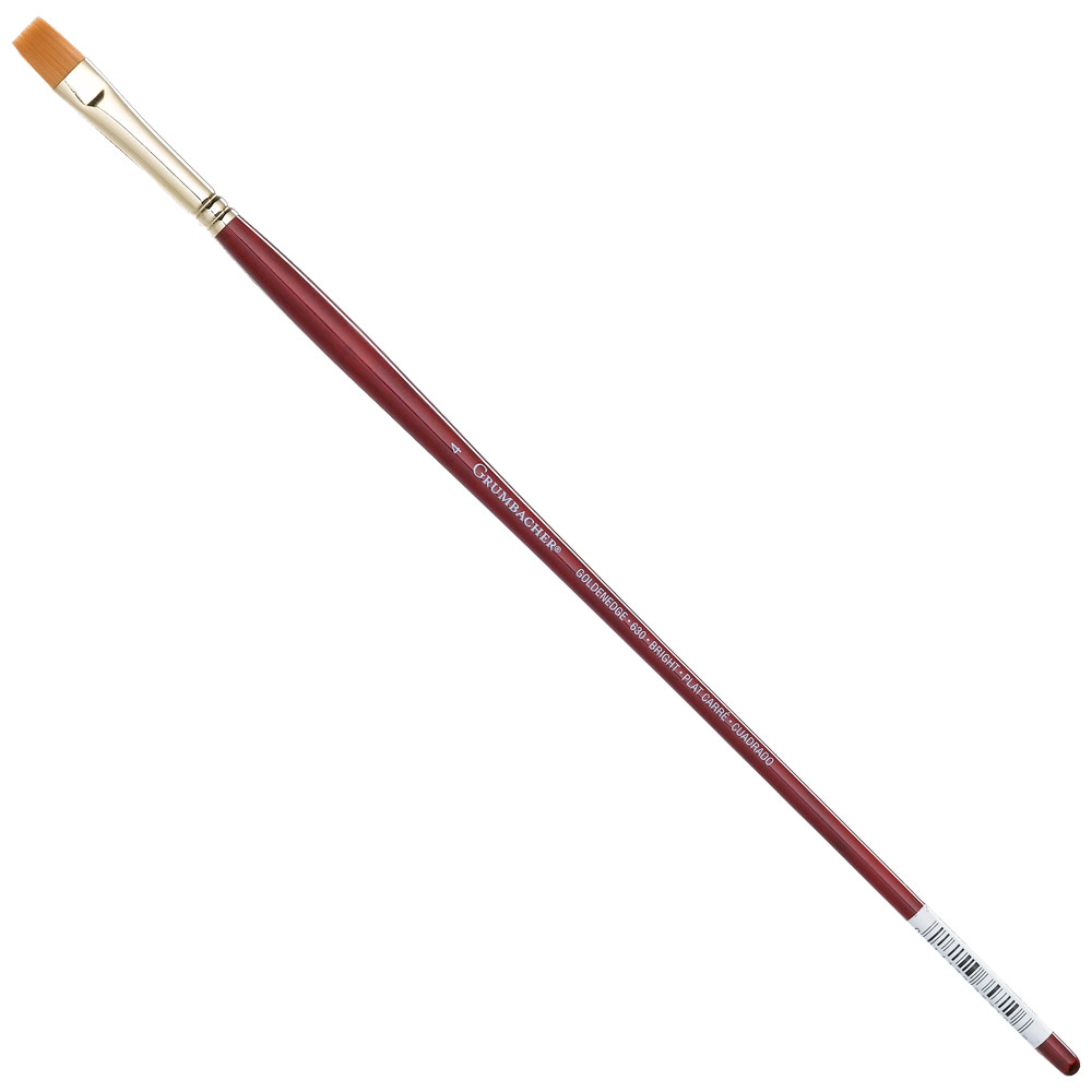 Grumbacher Goldenedge Golden Talkon Brush Series 630 Bright #4