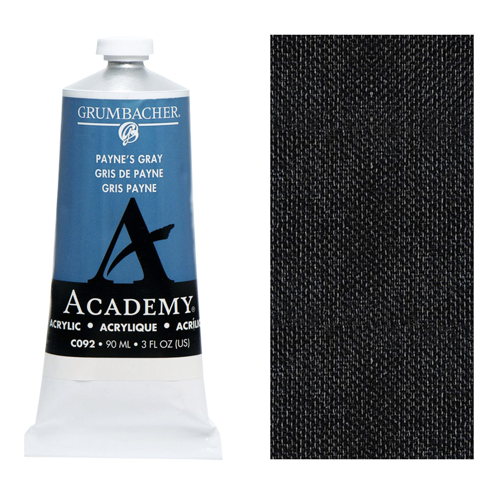 Grumbacher Academy Acrylic 90ml Payne's Gray