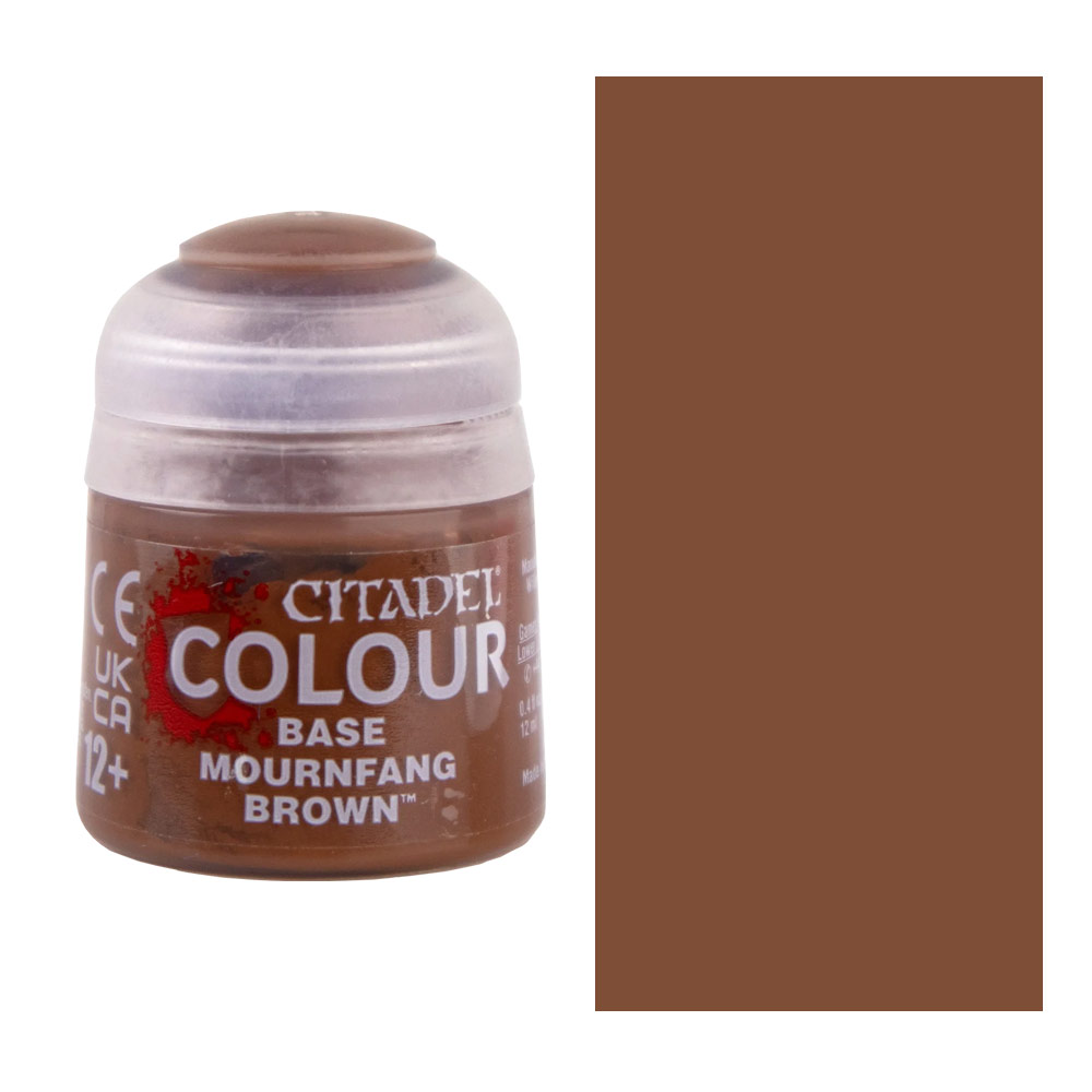 Citadel Colour Water-Based Model Paint 12ml Base Mournfang Brown