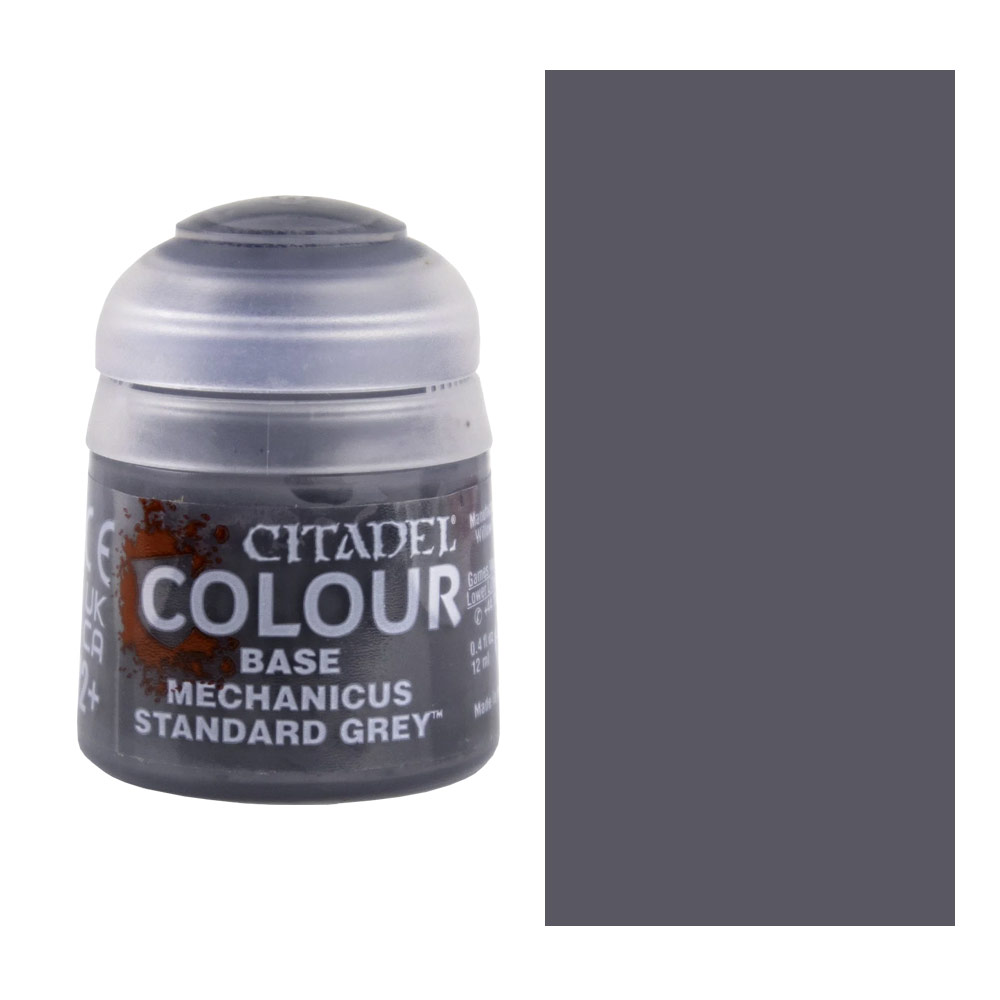 Citadel Colour Water-Based Model Paint 12ml Base Mechanicus Standard Grey
